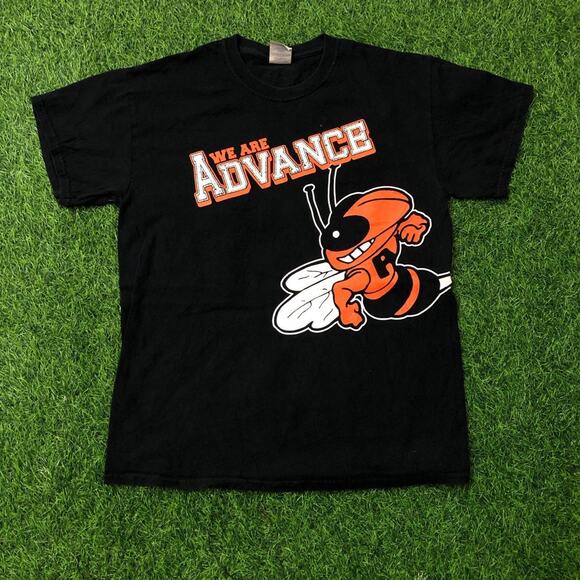 Gildan Other - Black ‘We Are Advance’ Hornet ‘Sting Em’ Graphic Tee